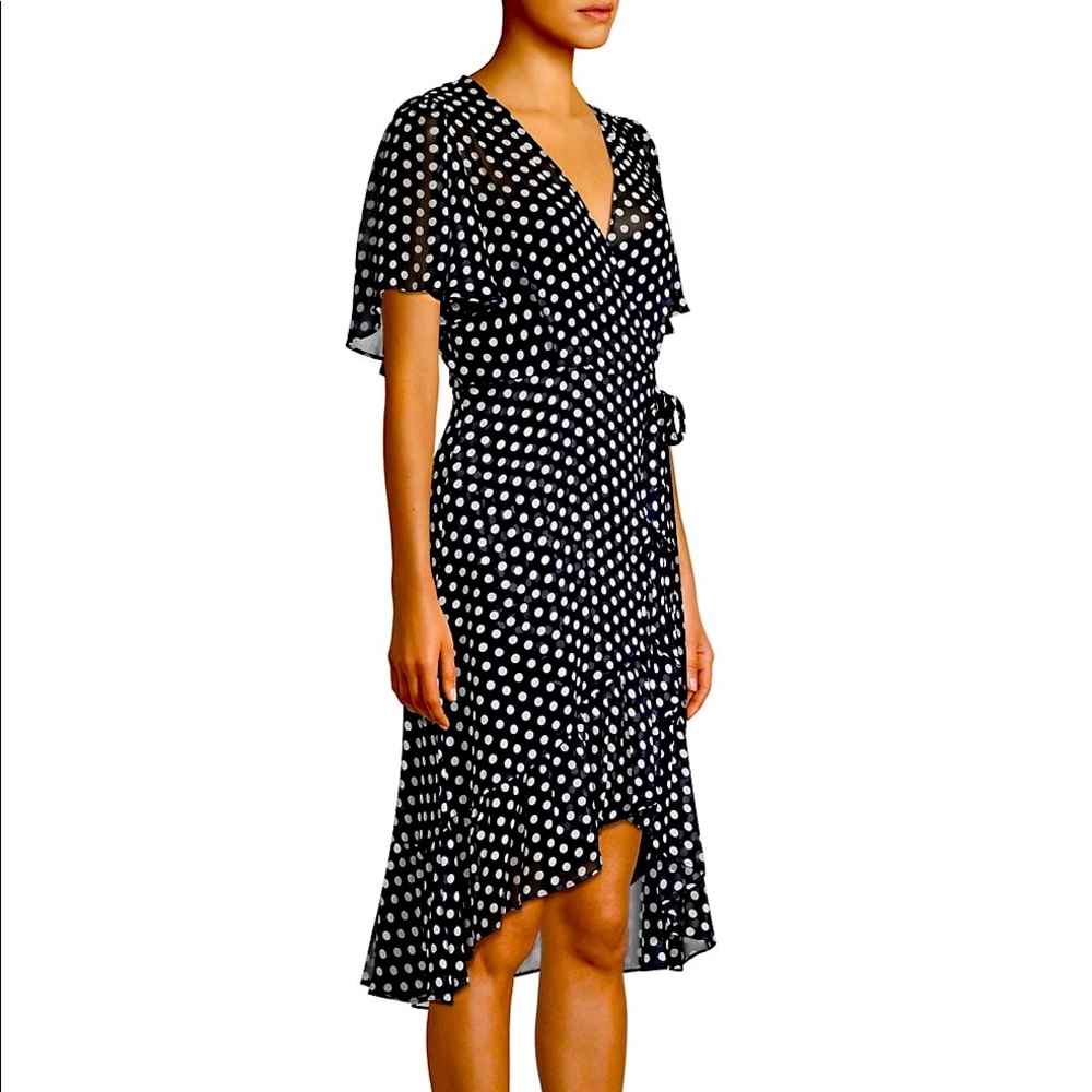 CK Faux Wrap Dress NWOT
